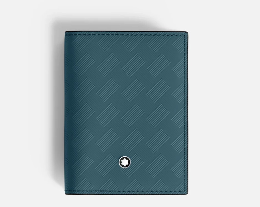 EXTREME 3.0 PORTA CARTE 4CC AVIO BLUE PORTABIGLIETTI DA VISITA  MONTBLANC