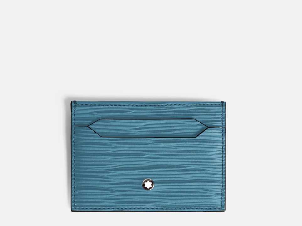 4810 CARD HOLDER 6CC SMOKEY BLUE MONTBLANC